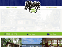 Tablet Screenshot of nelsonsresort.com